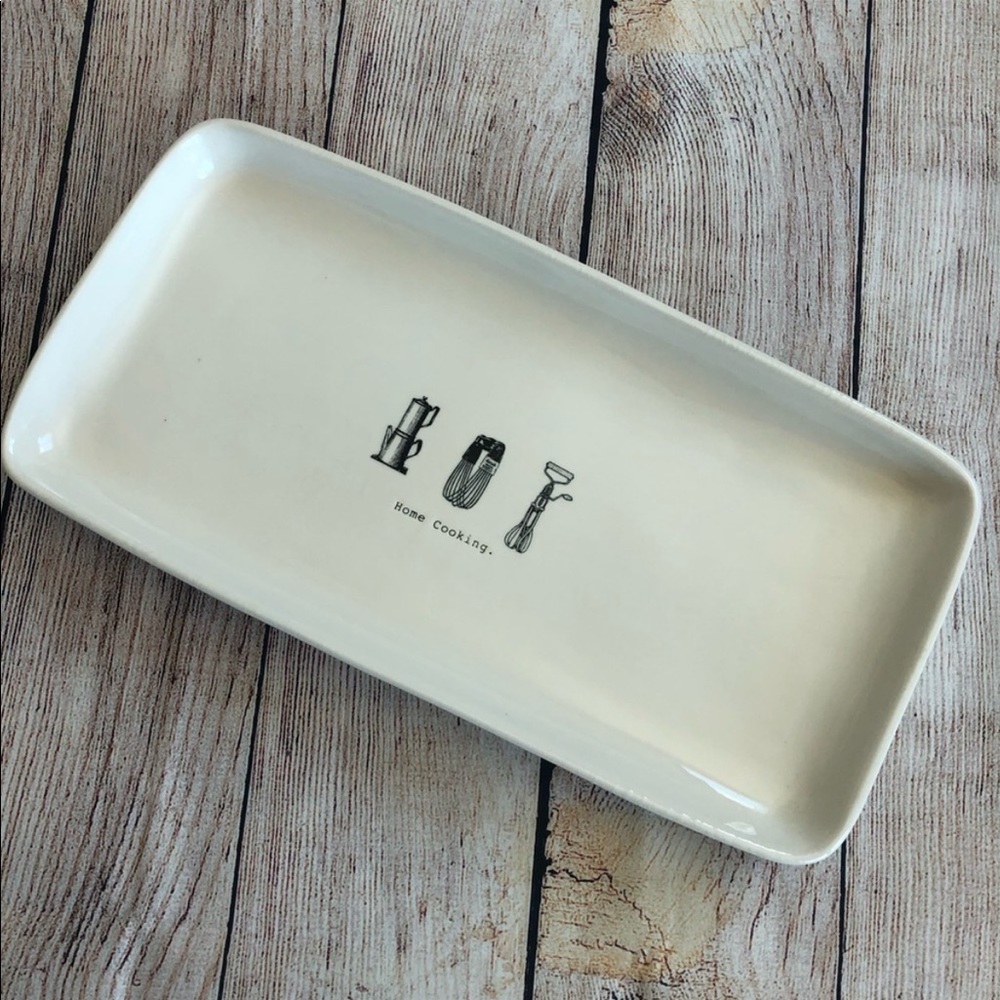 RAE DUNN by MAGENTA Big Serving Tray (Home Cooking)